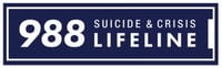 988 Suicide and Crisis Lifeline logo