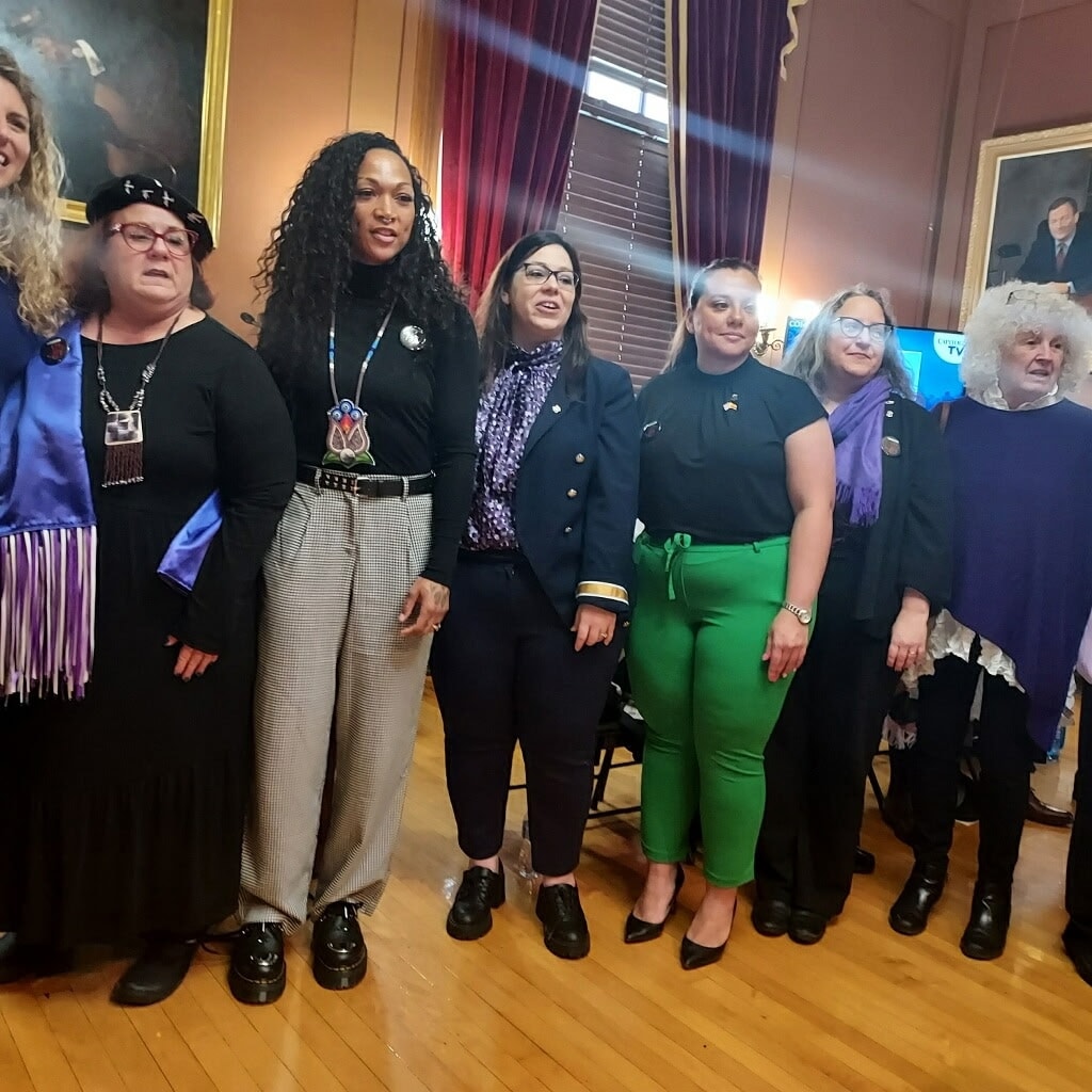 Group of women at formal event